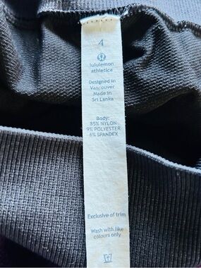 Compression Lululemon athletica Black High-Rise Athletic Leggings